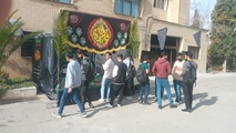 برگزاری موکب فاطمیه در دانشکده داروسازی