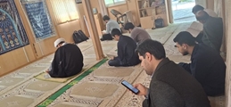 برگزاری مراسم تلاوت قرآن و ادعیه در حمایت از مردم غزه